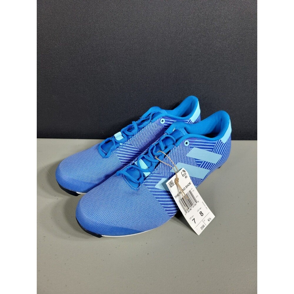 Adidas The Road Cycling Shoes Blue Rush Men’s 7 GY6829 SPD Compatible